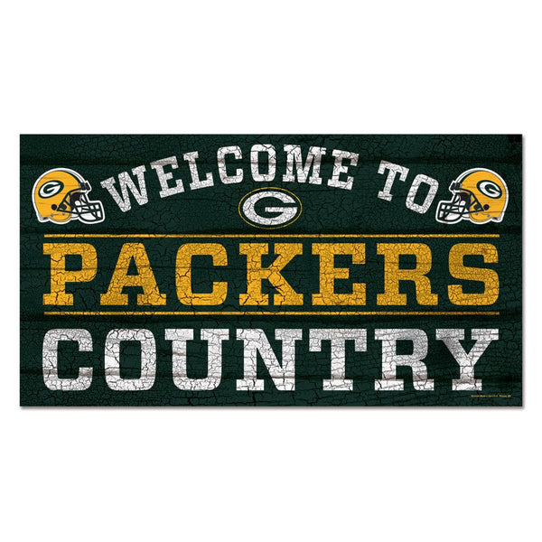 Green Bay Packers Wood Sign 13"x24" 1/4" thick