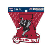 Alabama Crimson Tide /College Vault Clean Cut Decal 3" x 4"