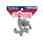 Cincinnati Bearcats /College Vault Clean Cut Decal 3" x 4"