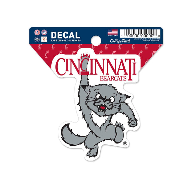 Cincinnati Bearcats /College Vault Clean Cut Decal 3" x 4"