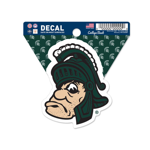 Michigan State Spartans /College Vault Clean Cut Decal 3" x 4"