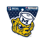 Michigan Wolverines /College Vault Clean Cut Decal 3" x 4"