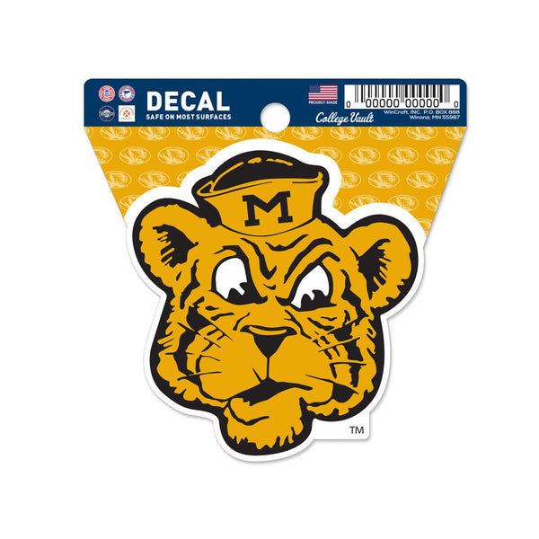 Missouri Tigers /College Vault Clean Cut Decal 3" x 4"