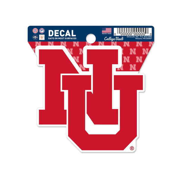 Nebraska Cornhuskers /College Vault Clean Cut Decal 3" x 4"