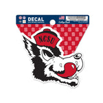 NC State Wolfpack /College Vault Clean Cut Decal 3" x 4"