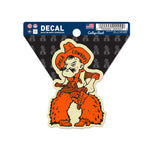 Oklahoma State Cowboys /College Vault Clean Cut Decal 3" x 4"