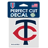 Minnesota Twins Perfect Cut Color Decal 4" x 4"