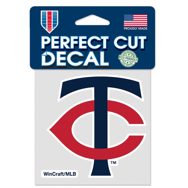 Minnesota Twins Perfect Cut Color Decal 4" x 4"