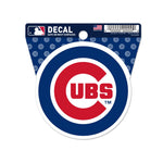 Chicago Cubs Clean Cut Decal 3" x 4"