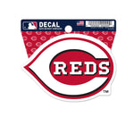 Cincinnati Reds Clean Cut Decal 3" x 4"