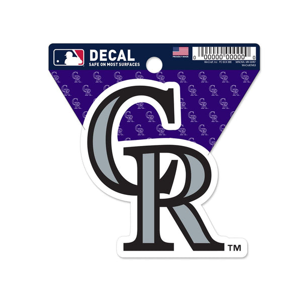 Colorado Rockies Clean Cut Decal 3" x 4"