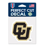 Wholesale-Colorado Buffaloes Perfect Cut Color Decal 4" x 4"