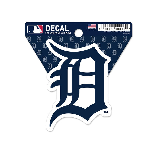 Detroit Tigers Clean Cut Decal 3" x 4"