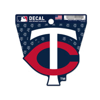 Minnesota Twins Clean Cut Decal 3" x 4"