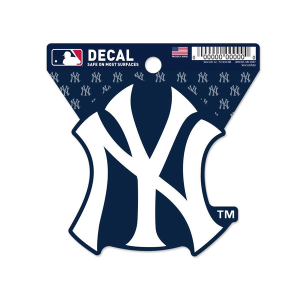 New York Yankees Clean Cut Decal 3" x 4"