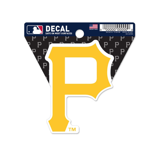 Pittsburgh Pirates Clean Cut Decal 3" x 4"