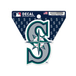 Seattle Mariners Clean Cut Decal 3" x 4"