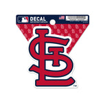St. Louis Cardinals Clean Cut Decal 3" x 4"