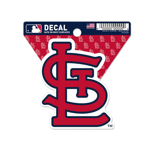 St. Louis Cardinals Clean Cut Decal 3" x 4"
