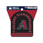 Arizona Diamondbacks Clean Cut Decal 3" x 4"