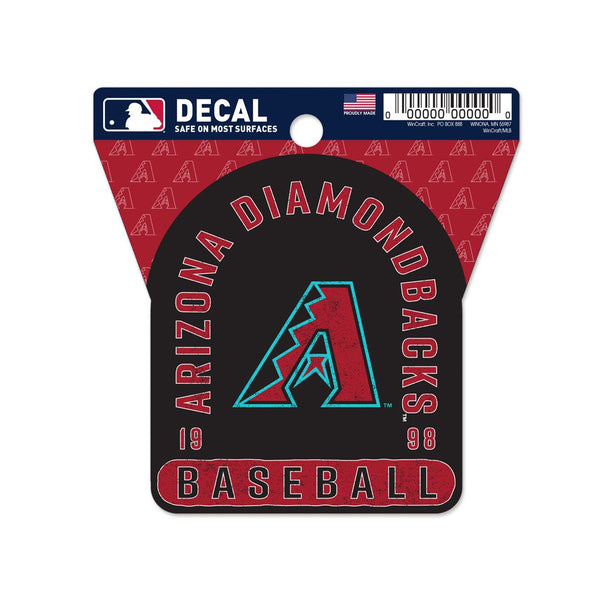 Arizona Diamondbacks Clean Cut Decal 3" x 4"