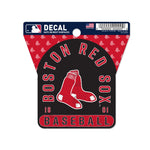 Boston Red Sox Clean Cut Decal 3" x 4"