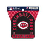 Cincinnati Reds Clean Cut Decal 3" x 4"