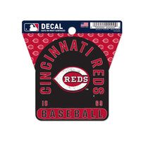 Cincinnati Reds Clean Cut Decal 3" x 4"