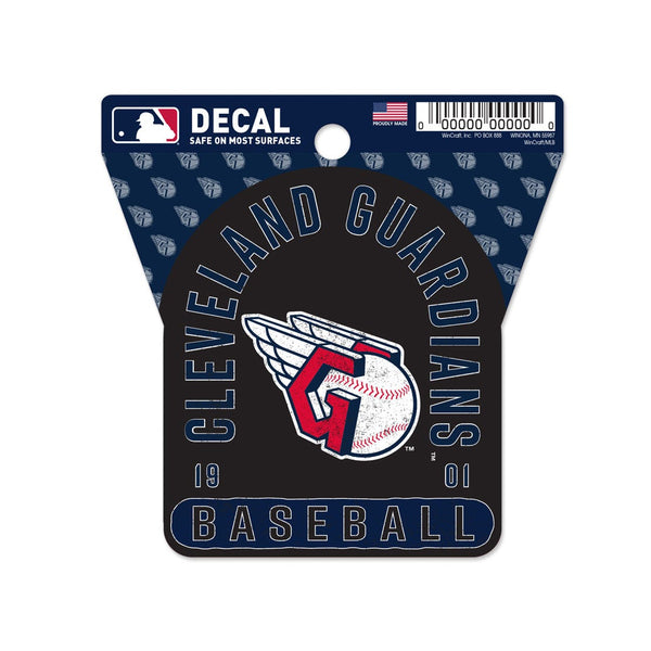 Cleveland Guardians Clean Cut Decal 3" x 4"