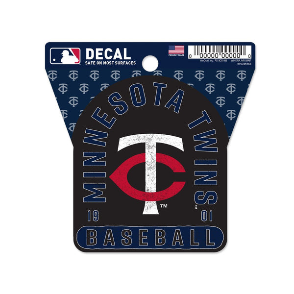 Minnesota Twins Clean Cut Decal 3" x 4"