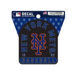 New York Mets Clean Cut Decal 3" x 4"