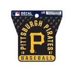 Pittsburgh Pirates Clean Cut Decal 3" x 4"