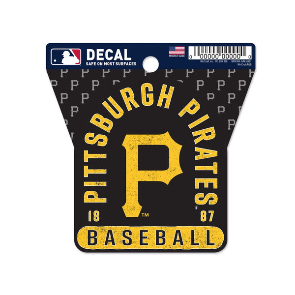 Pittsburgh Pirates Clean Cut Decal 3" x 4"