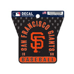 San Francisco Giants Clean Cut Decal 3" x 4"