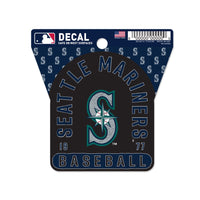 Seattle Mariners Clean Cut Decal 3" x 4"