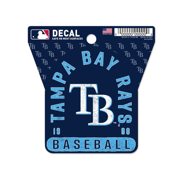 Tampa Bay Rays Clean Cut Decal 3" x 4"