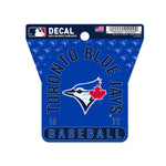 Toronto Blue Jays Clean Cut Decal 3" x 4"