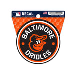 Baltimore Orioles Clean Cut Decal 3" x 4"