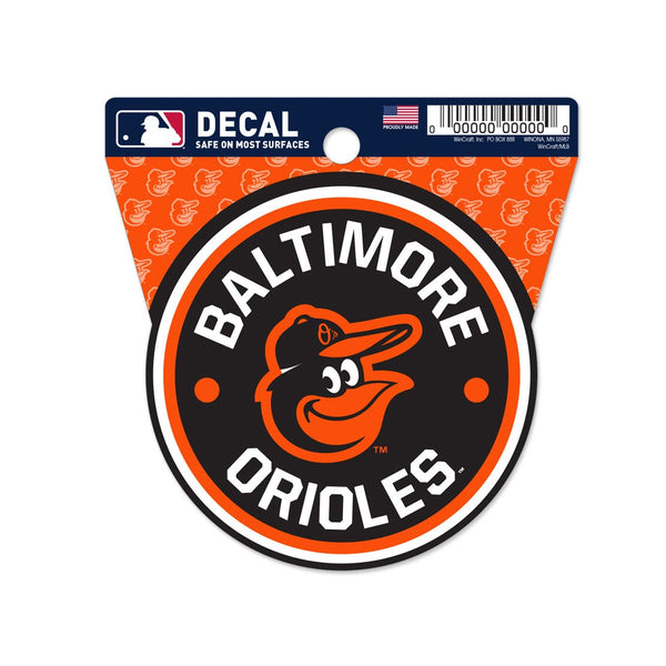Baltimore Orioles Clean Cut Decal 3" x 4"