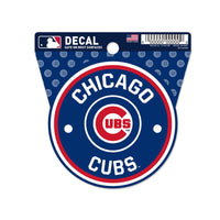 Chicago Cubs Clean Cut Decal 3" x 4"