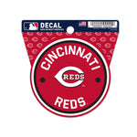 Cincinnati Reds Clean Cut Decal 3" x 4"