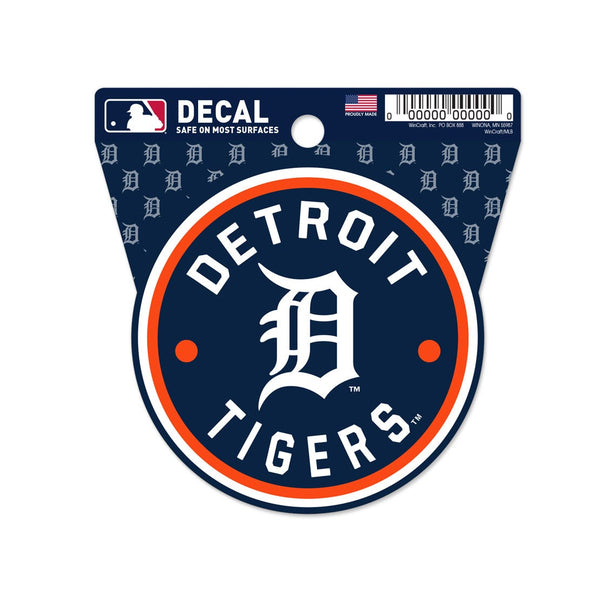 Detroit Tigers Clean Cut Decal 3" x 4"