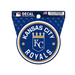 Kansas City Royals Clean Cut Decal 3" x 4"