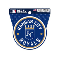 Kansas City Royals Clean Cut Decal 3" x 4"