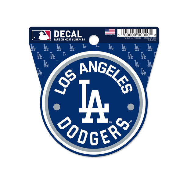 Los Angeles Dodgers Clean Cut Decal 3" x 4"