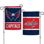 Washington Capitals Garden Flags 2 sided 12.5" x 18"