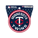 Minnesota Twins Clean Cut Decal 3" x 4"