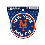 New York Mets Clean Cut Decal 3" x 4"