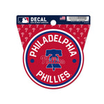 Philadelphia Phillies Clean Cut Decal 3" x 4"