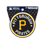 Pittsburgh Pirates Clean Cut Decal 3" x 4"